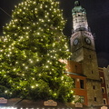 Christmas tree and Stadtturm
